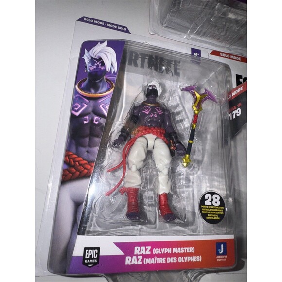 Fortnite Raz Glyph Master Agent Jones Cluck Eggsplosive Lot Epic Jazzwares - Picture 2 of 11